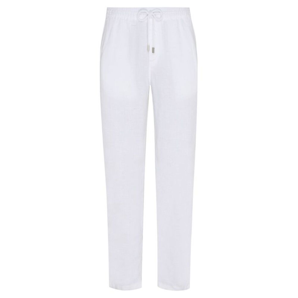 Vilebrequin Men Linen Drawstring Trousers